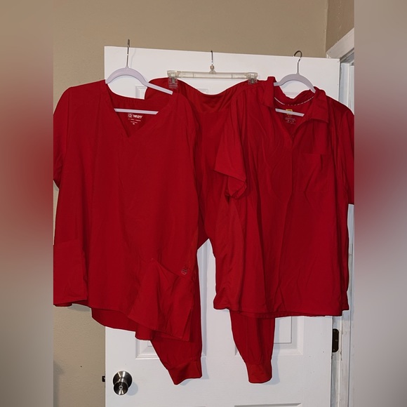 WonderWink Other - Wonder Wink Scrubs 1Jogger Pant 1 Regular Top and 1 Collar Top